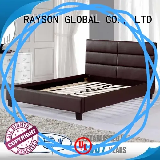 Rayson Mattress Latest wooden bed base without headboard Suppliers 1