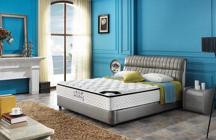 Rayson Mattress Top tall bed frame full Supply 8