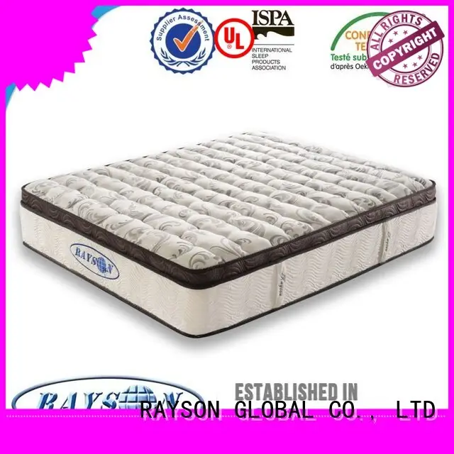 Rayson Mattress Best hotel pillow top mattress pad manufacturers 1