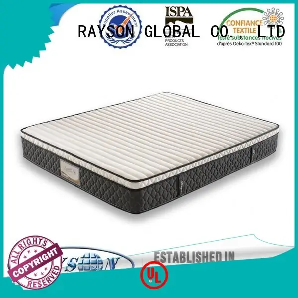 Rayson Mattress Top 3000 pocket sprung mattress with layer of memory foam manufacturers 1