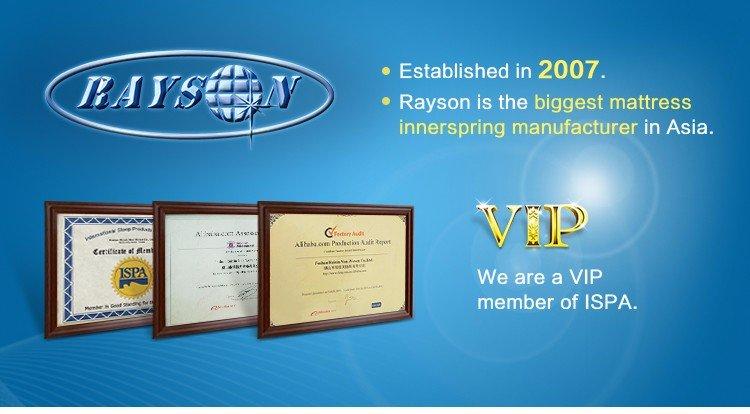 Rayson Mattress Top latex foam manufacturers 8