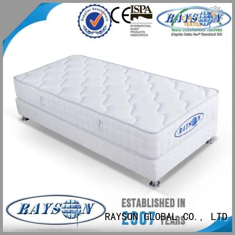 Rayson Mattress encased pocket coil single mattress manufacturers 1