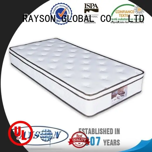 Rayson Mattress top memory foam pocket spring mattress manufacturers 1
