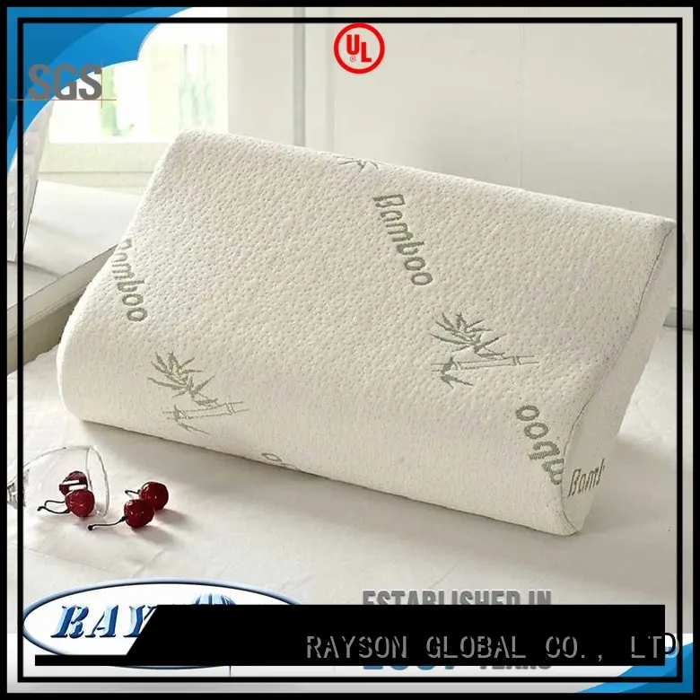 Rayson Mattress high grade gel top memory foam pillow manufacturers 1