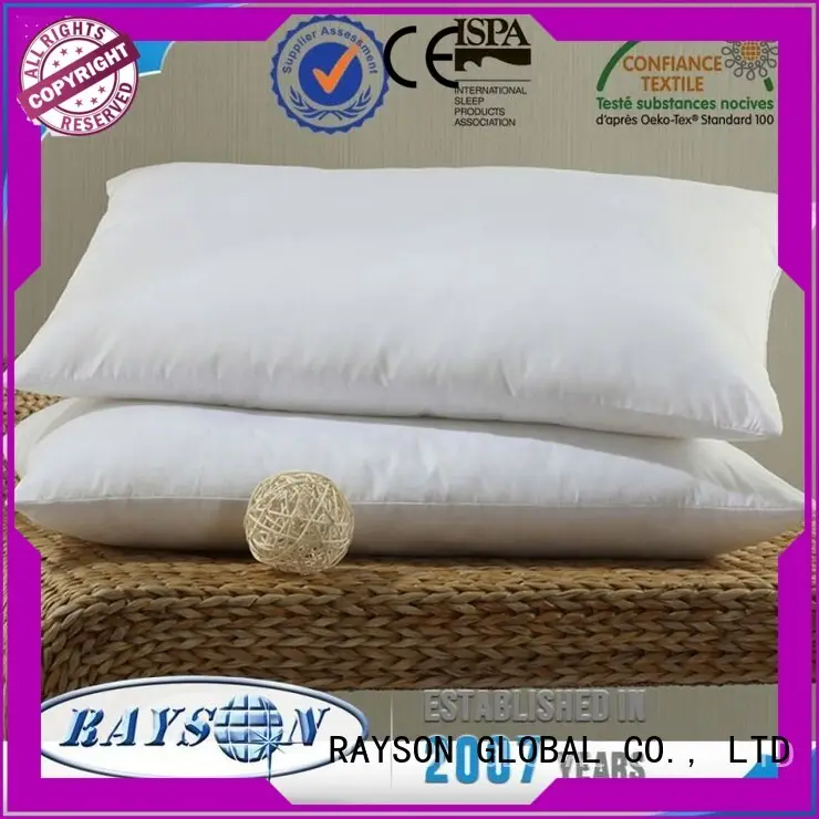 Rayson Mattress Custom fiber pillow manufacturers 1
