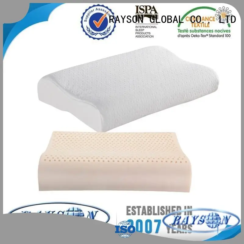 Rayson Mattress Latest dunlopillo therapillo memory foam pillow manufacturers 1