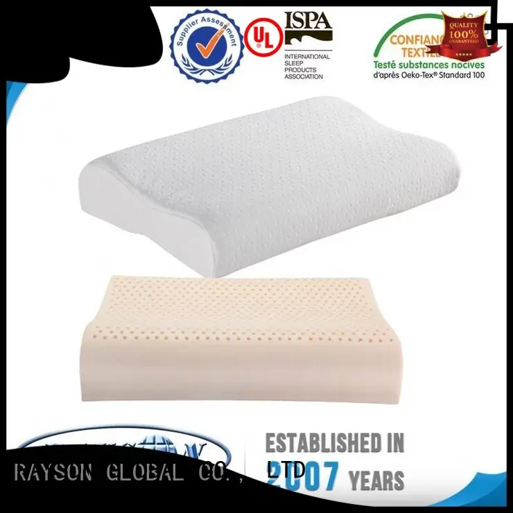 Rayson Mattress customized latex memory foam pillow manufacturers 1