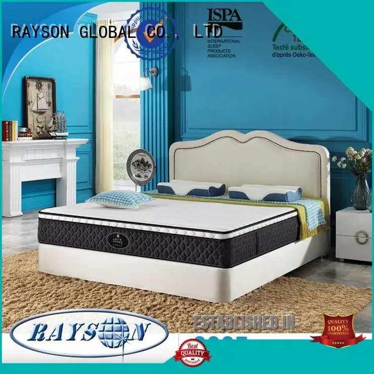 Rayson Mattress memory memory foam with pocket sprung mattress manufacturers 1