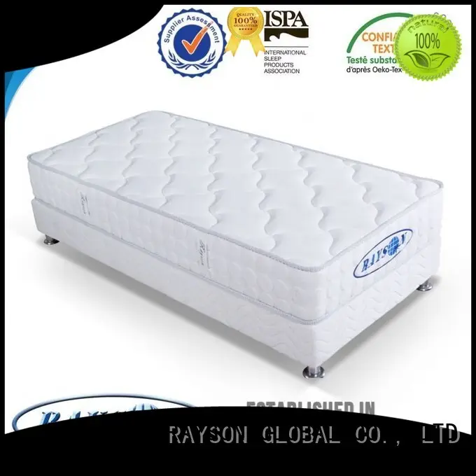 Rayson Mattress customized continuous coil spring mattress supplier for hotel 1
