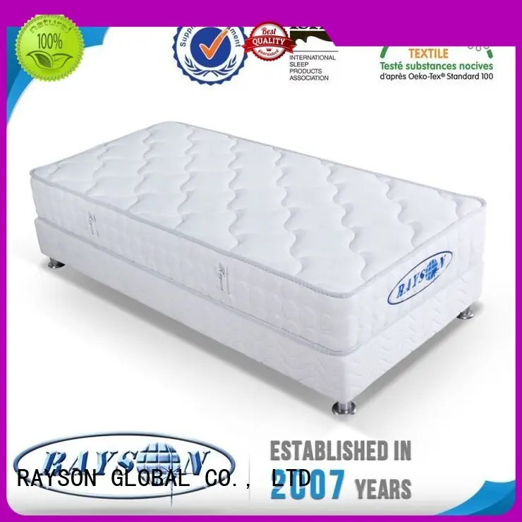 Rayson Mattress customized memory foam and coil spring mattresses series for villa 1