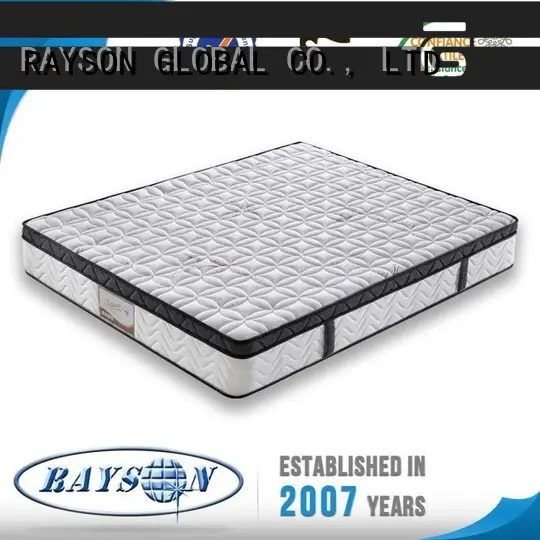 health 13.5 gauge bonnell spring mattress supplier for villa Rayson Mattress 1