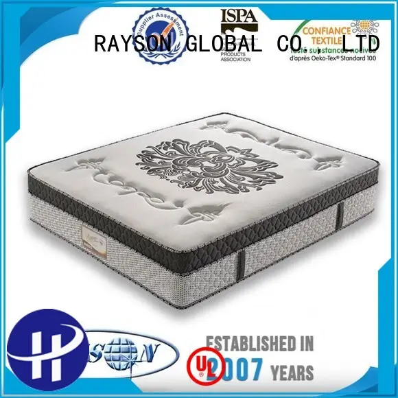 roll pocket sprung and gel mattress series for villa Rayson Mattress 1