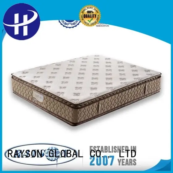 promotional double pocket sprung bamboo for villa Rayson Mattress 1