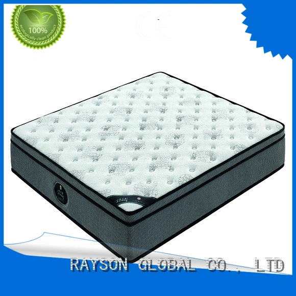 Rayson Mattress euro queen size pocket sprung mattress series for villa 1