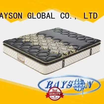 Rayson Mattress customized cooling tufted bonnell spring mattress tricot for hotel 1