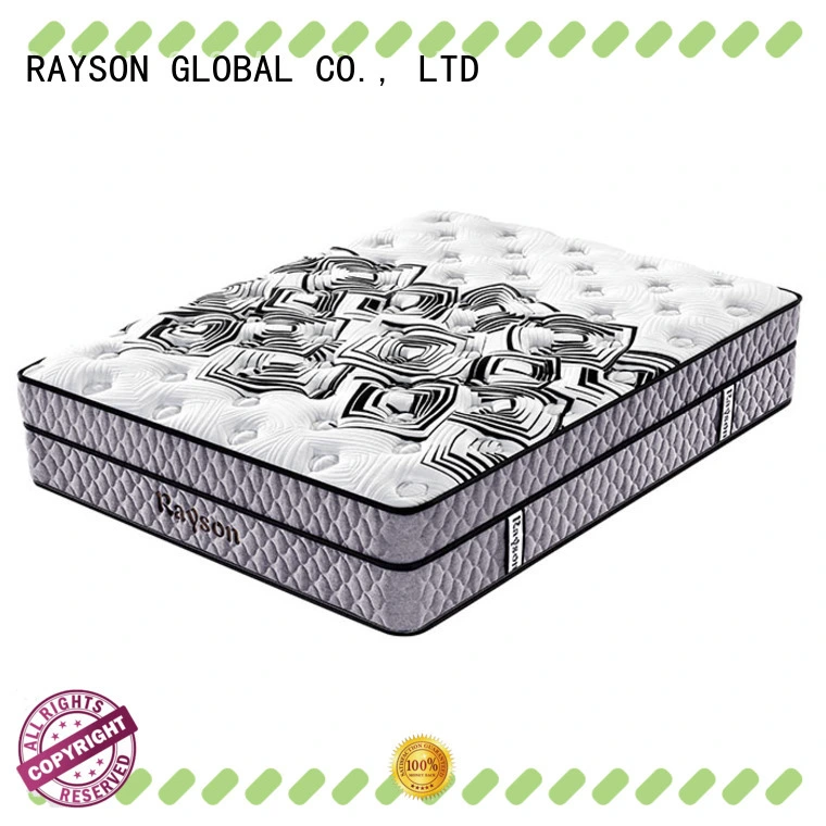 Rayson Mattress superior pocket and memory foam mattress series for villa 1