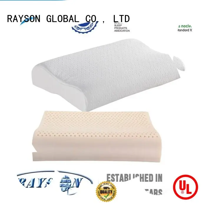 Rayson Mattress Brand snore 3d function best latex pillow 2018 manufacture 1