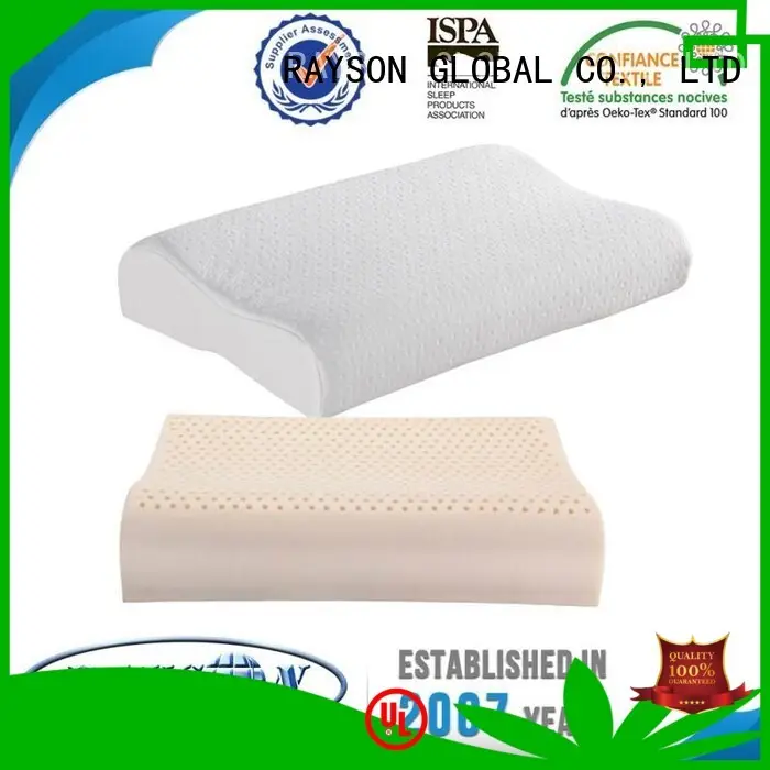 Rayson Mattress Brand diamond highly best latex pillow 2018 manufacture 1