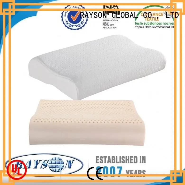 charcoal wadding support OEM best latex pillow 2018 Rayson Mattress 1