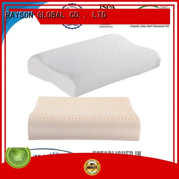 king best latex pillow 2018 bs7177 Rayson Mattress company 1