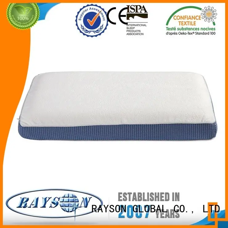 Wholesale girls memory foam pillow deals Rayson Mattress Brand 1