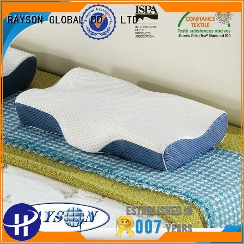 effect coiling continuous memory foam pillow deals Rayson Mattress Brand company 1
