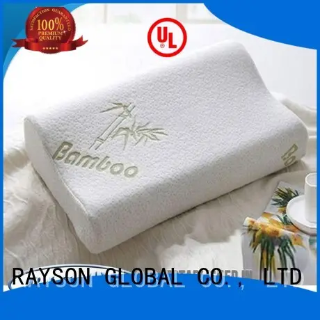 Rayson Mattress Brand renewable diamond reasonable custom cool contour memory foam pillow 1