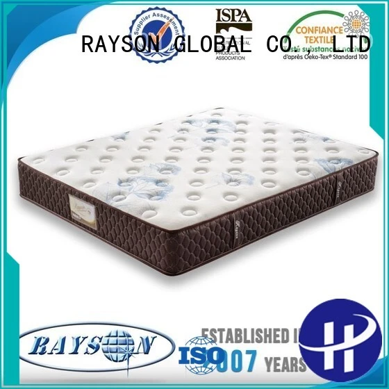 Rayson Mattress Brand 3d fiberfill firm custom pocket springs for sale 1