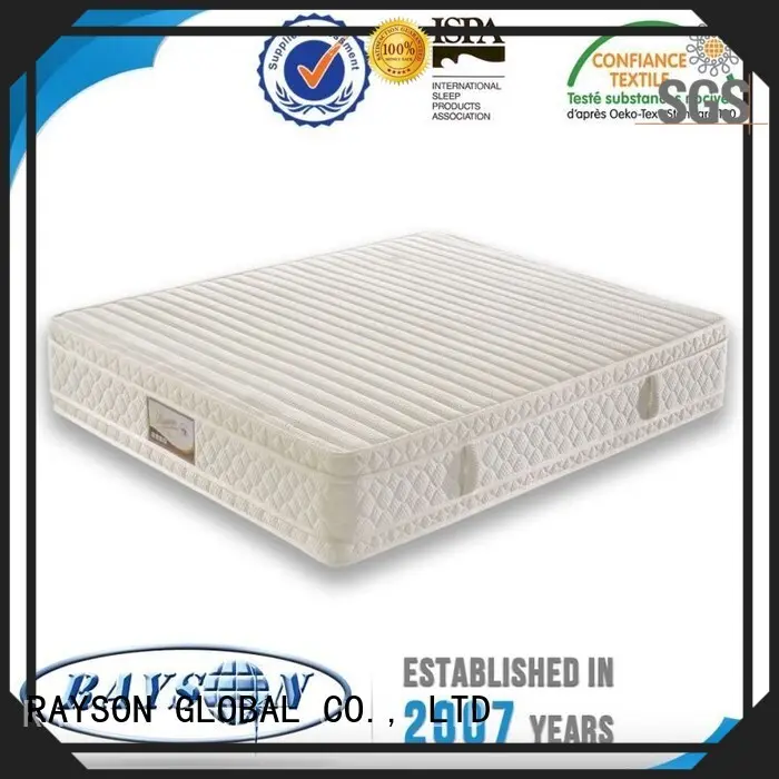 Rayson Mattress Brand most thin 4 Star Hotel Mattress asleep factory 1
