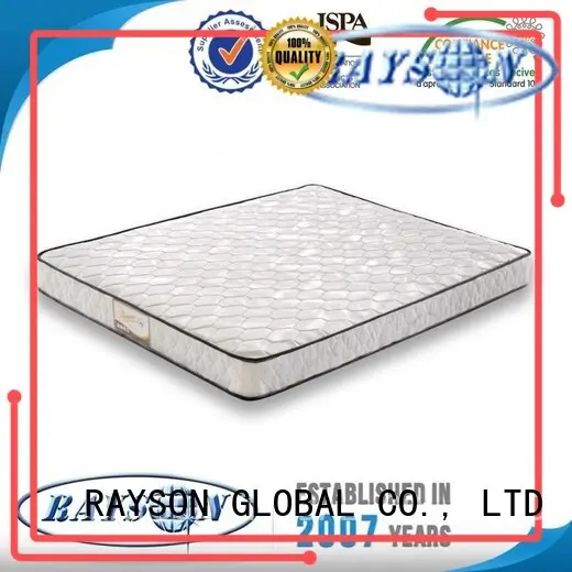 Rayson Mattress Brand siliconized luxury bonnell spring mattress brands supplier 1