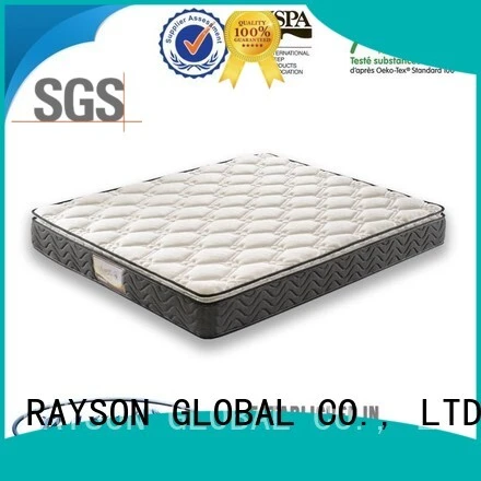 luxury bonnell spring mattress spring charcoal Rayson Mattress Brand company 1