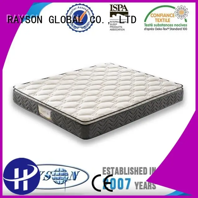 Quality Rayson Mattress Brand apartment customizable bonnell spring mattress benefits 1