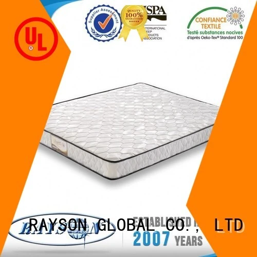 Wholesale discount pure bonnell spring mattress benefits Rayson Mattress Brand 1