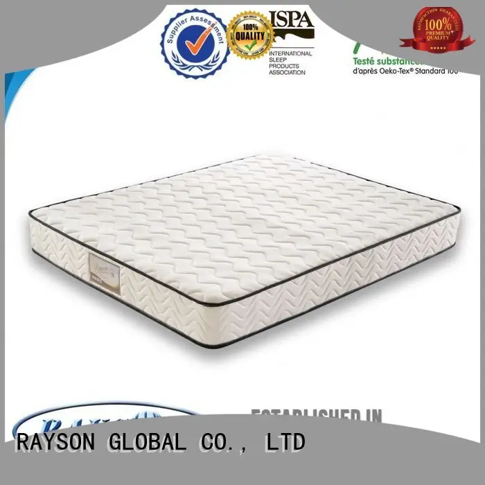 Wholesale sound new pocket sprung mattress eurotop Rayson Mattress Brand 1