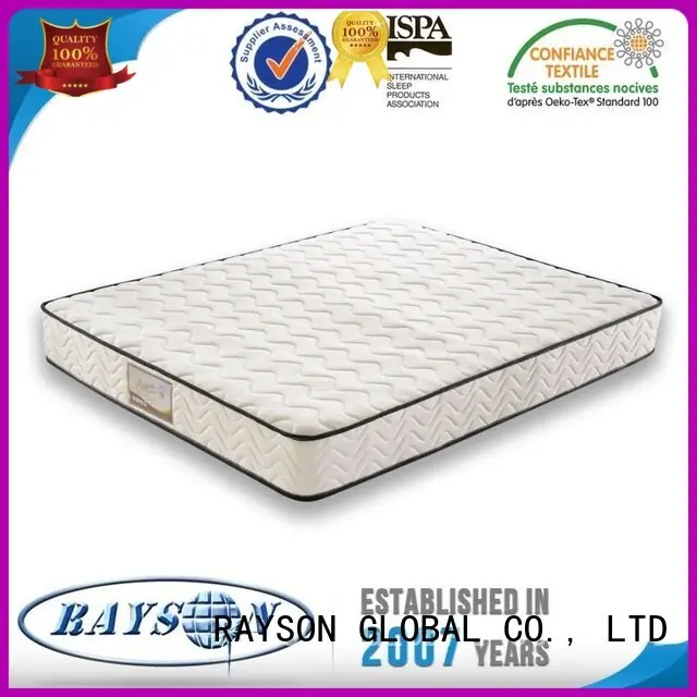 Custom bangalore stylish top 10 pocket sprung mattress Rayson Mattress antiacarien 1