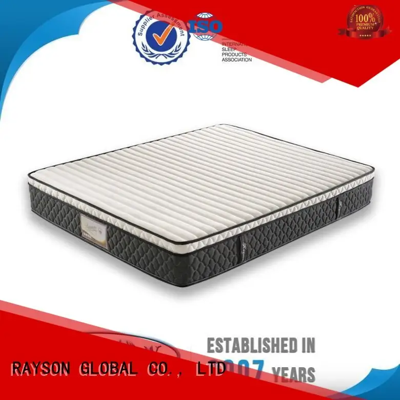 Rayson Mattress Brand agent zoned new pocket sprung mattress natural 1