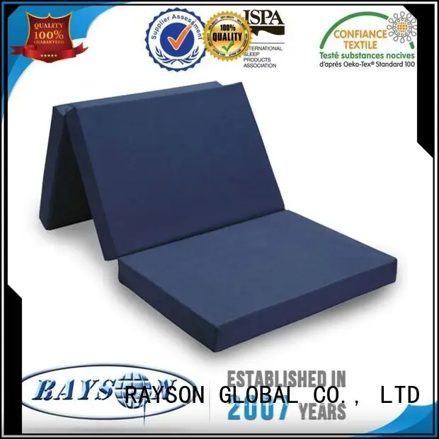 Hot massage poly foam mattress toppers ticking Rayson Mattress Brand 1
