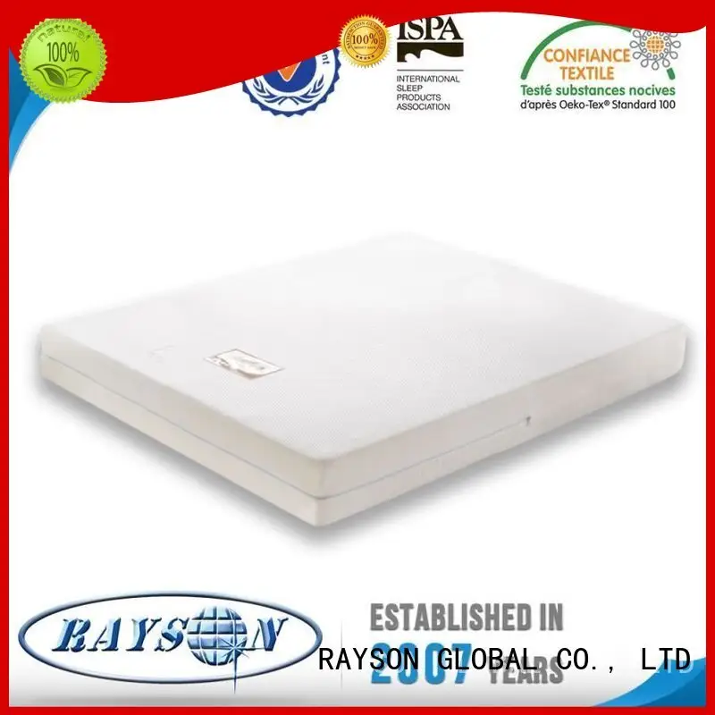 guaranteed star best quality memory foam mattress Rayson Mattress manufacture 1