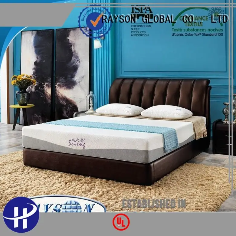 Hot snooze best quality memory foam mattress cushions Rayson Mattress Brand 1