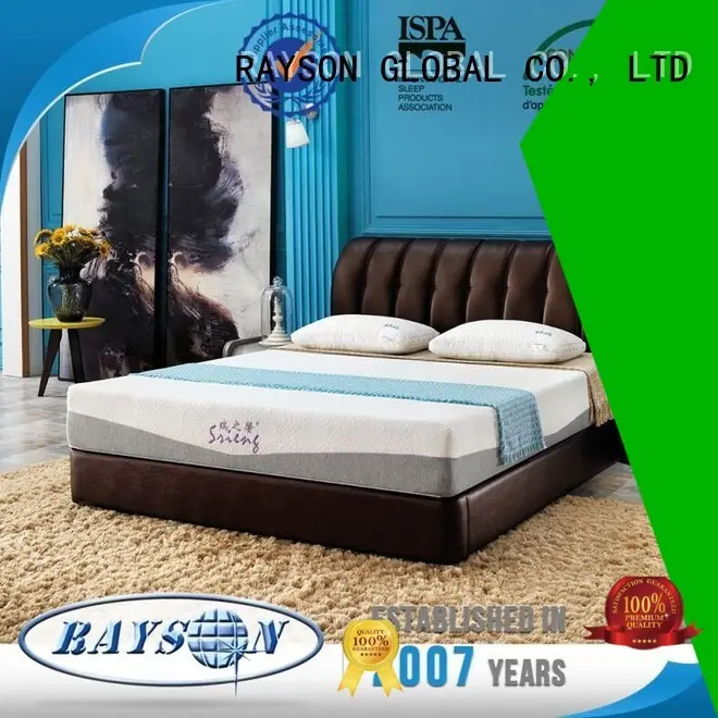 Rayson Mattress Brand mexican cot memory foam mattress and bed manufacture 1