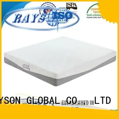Rayson Mattress Brand support slim best quality memory foam mattress flip 1