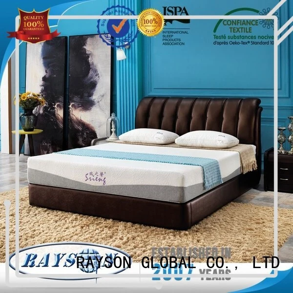 alibaba firepproof snooze memory foam mattress and bed memory Rayson Mattress 1