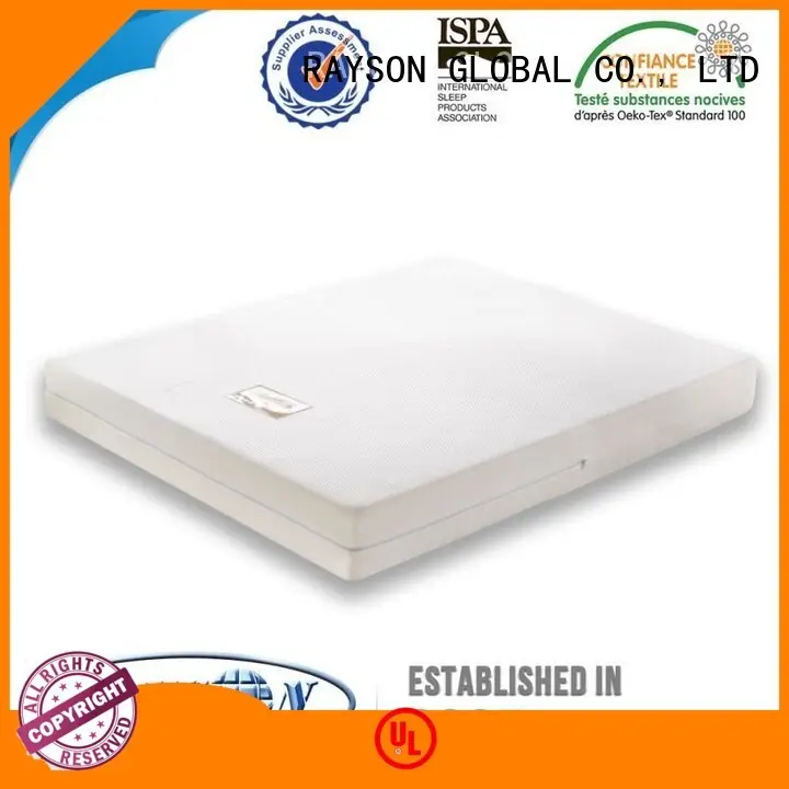 spring bedroom best quality memory foam mattress floral happy Rayson Mattress Brand 1