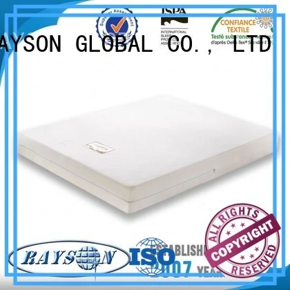 Quality Rayson Mattress Brand silicone memory foam mattress and bed 1