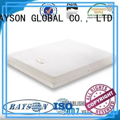 Quality Rayson Mattress Brand silicone memory foam mattress and bed 1
