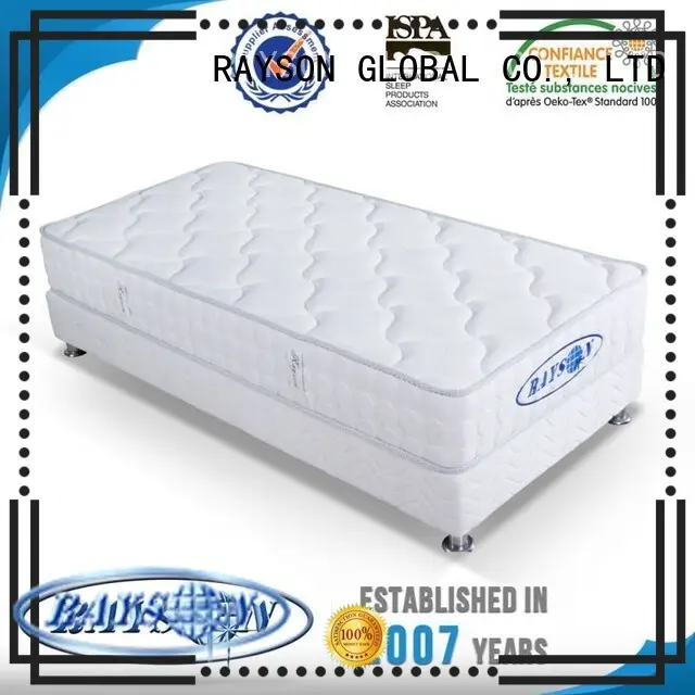 memory foam and coil spring mattresses silicon continuous spring mattress Rayson Mattress Brand 1