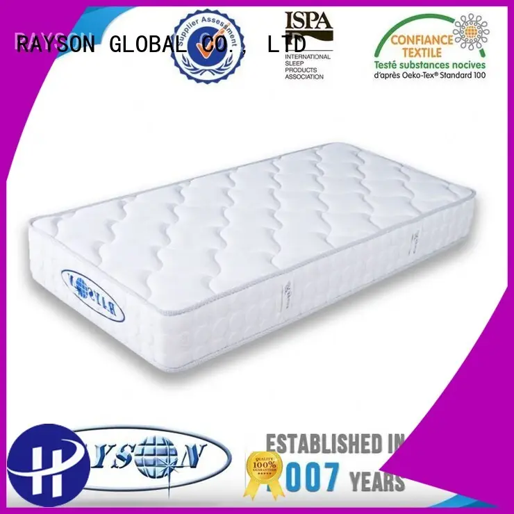 pu memory foam and coil spring mattresses nipple orthopedic Rayson Mattress Brand 1