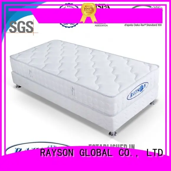 memory foam and coil spring mattresses relief bed Rayson Mattress Brand 1