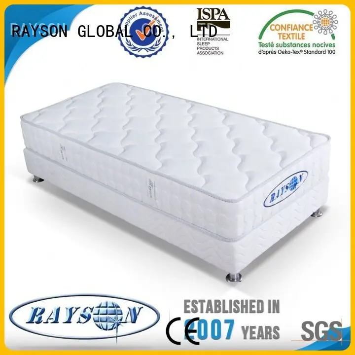 cheapest coil Rayson Mattress Brand memory foam and coil spring mattresses 1