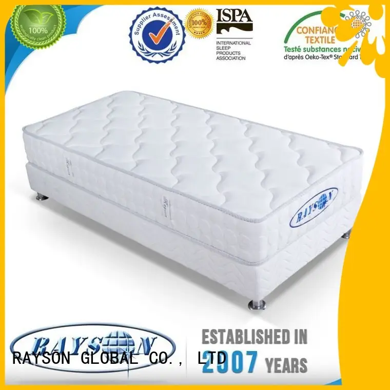 level continuous spring mattress pack circular Rayson Mattress company 1